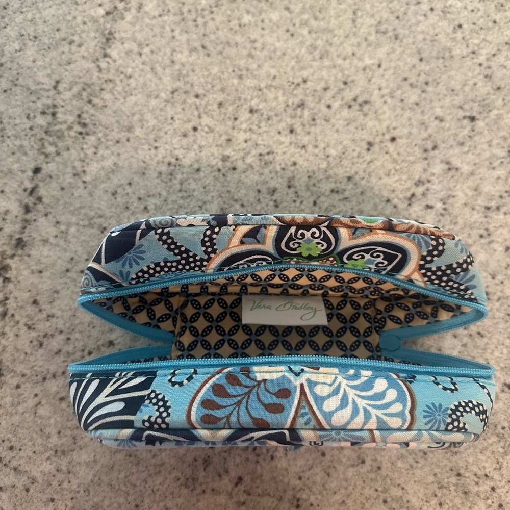 Vera Bradley Floral Blue Eyeglass Holder